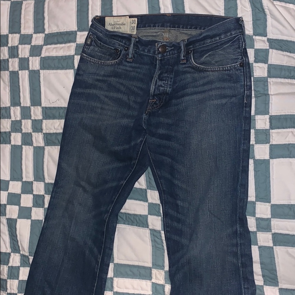 Men’s Abercrombie & Fitch Straight Leg Jeans